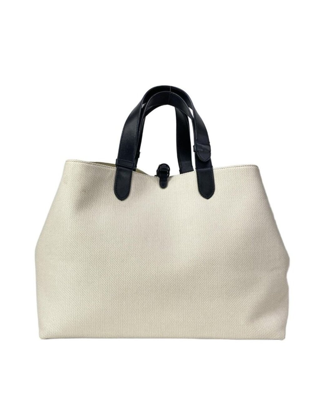 Dior Tote Toujour Ivory Black Leather - Picture 3 of 15